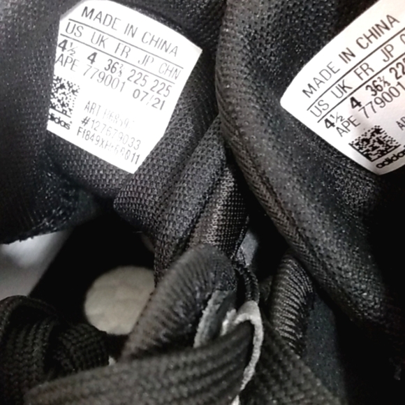 JAMES HARDEN VOLUME 5 FUTURENATURAL BLACK WHITE POLKA DOT SNEAKERS SIZE 4.5 NWT - Picture 8 of 10